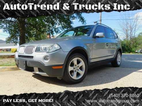 ~MUST SEE~2007 BMW X3 SUV~4X4~LEATHER~SUNROOF~ALLOYS~LOW MILES~LOADED~ for sale in Fredericksburg, VA