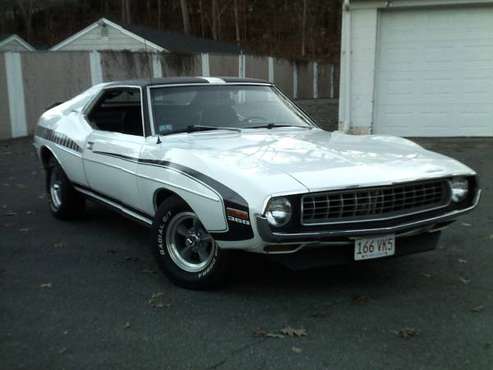 1972 AMC Javelin SST/ Factory 360/ Auto/ P.S/ P.D.B./ Factory A.C -... for sale in Peabody, MA