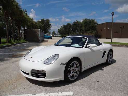 2006 PORSCHE BOXSTER S 3.2L MANUAL 6 SP 78K NO ACCIDENT CLEAR TITLE for sale in Fort Myers, FL
