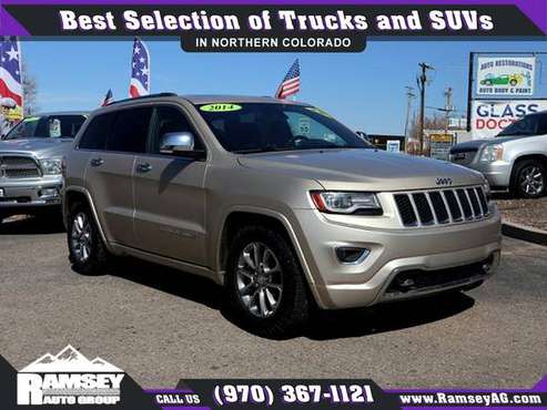 2014 Jeep Grand Cherokee Overland Sport Utility 4D 4 D 4-D FOR ONLY for sale in Greeley, CO