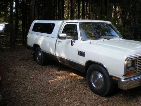 1989 Dodge RAM LE350 2WD First Gen Cummins Turbo Diesel Pickup for sale in Grass Valley, CA