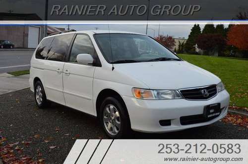 2004 Honda Odyssey EX-L / NAVI , Only121K Miles, White, Clean!!! for sale in Tacoma, WA