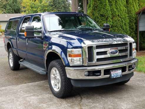 2008 Ford F350 Lariat Crew Cab - cars & trucks - by owner - vehicle... for sale in Tumwater, WA