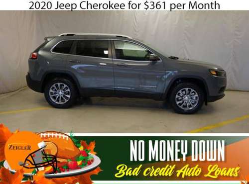$361/mo 2020 Jeep Cherokee Bad Credit & No Money Down OK - cars &... for sale in Schaumburg, IL