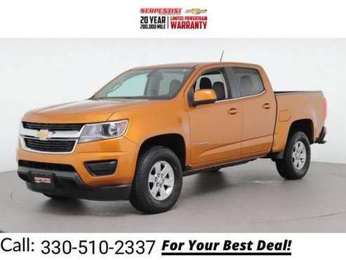 2017 Chevy Chevrolet Colorado Work Truck pickup Burning Hot Metallic... for sale in Tallmadge, OH