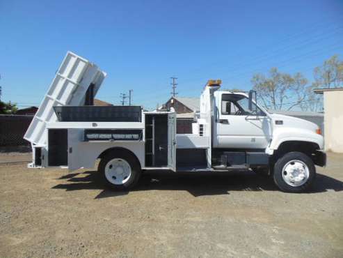 2001 Chevy Utility Service Dump Truck 328 - - by for sale in San Leandro, CA