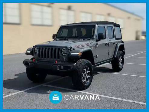 2019 Jeep Wrangler Unlimited Rubicon Sport Utility 4D suv Gray for sale in Appleton, WI