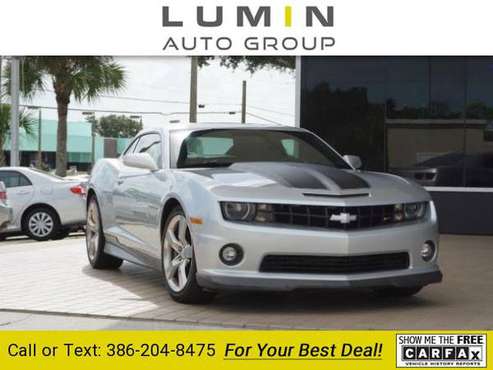 2012 Chevy Chevrolet Camaro 2SS coupe Silver Ice Metallic for sale in New Smyrna Beach, FL