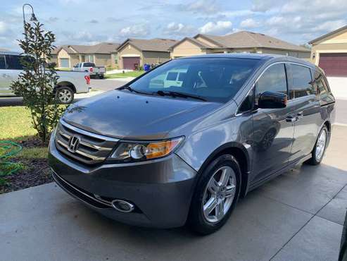 2012 Honda Odyssey Touring Elite dvd tv low miles for sale in Kissimmee, FL