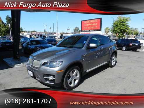 2012 BMW X6 XDRIVE50I $5000 DOWN $250 PER MONTH(OAC)100%ARROVAL YOUR J for sale in Sacramento , CA