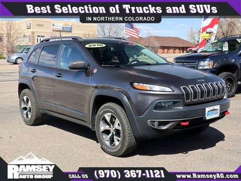 2016 Jeep Cherokee TrailHawk Sport Utility 4D 4 D 4-D FOR ONLY for sale in Greeley, CO