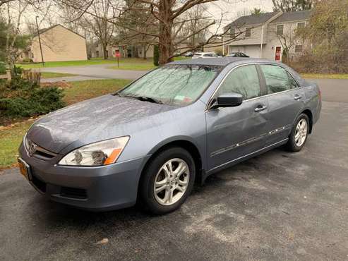 2007 Honda Accord with snow tires and remote starter - cars & trucks... for sale in Baldwinsville, NY
