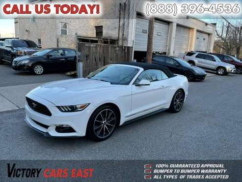 2016 Ford Mustang 2dr Conv EcoBoost Premium Convertible - cars & for sale in Huntington, NY