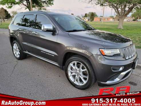 2014 Jeep Grand Cherokee Summit AUTOCHECK AVAILABLE ! - cars & for sale in El Paso, TX