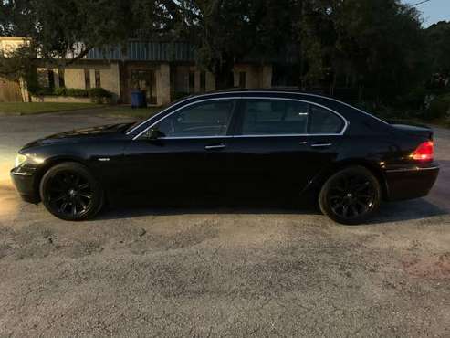 05 BMW 745LI blacked out super clean - cars & trucks - by owner -... for sale in Mango, FL