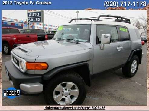 2012 TOYOTA FJ CRUISER BASE 4X4 4DR SUV 5A Family owned since 1971 for sale in MENASHA, WI