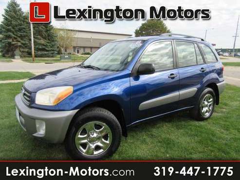 2003 Toyota RAV4 4WD - cars & trucks - by dealer - vehicle... for sale in Marion, IA