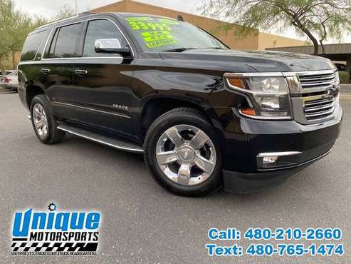 2015 CHEVROLET TAHOE LTZ ~ FOUR WHEEL DRIVE ~ 3RD ROW SEAT ~ EASY F... for sale in Tempe, CO