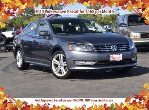 Get a 2014 Volkswagen Passat for $168/mo BAD CREDIT NO PROBLEM -... for sale in Lincolnwood, IL