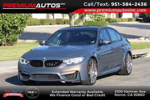 2017 BMW M3 COMPETITION PKG LOW MILES! CLEAN TITLE - cars & trucks -... for sale in Norco, CA