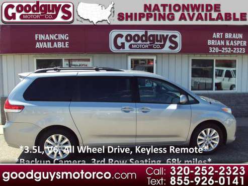 2013 Toyota Sienna 5dr 7-Pass Van V6 LE AWD (Natl) for sale in Waite Park, MN