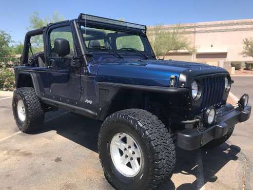 2004 Jeep Wrangler LJ, Unlimited, VERY NICE - - by for sale in Glendale, AZ