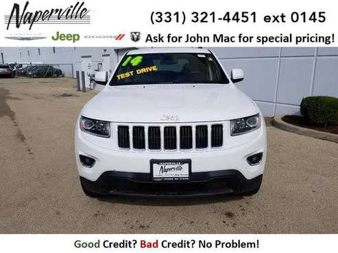 2014 Jeep Grand Cherokee SUV Laredo $331.02 PER MONTH! for sale in Naperville, IL