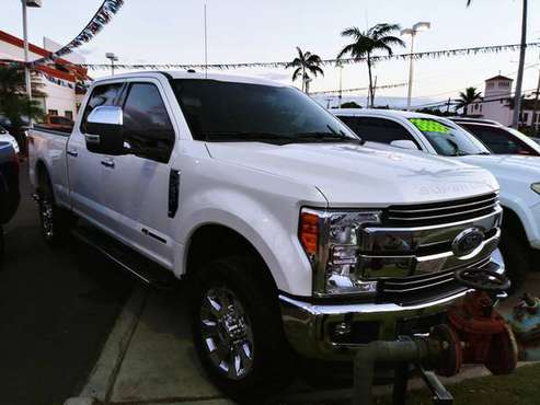 BUY KNOW! 2017 FORD 250 CREW CAB LARIAT 4X4 - cars & trucks - by... for sale in Kahului, HI