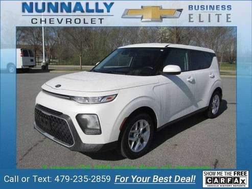 2020 Kia Soul S hatchback Snow White Pearl - - by for sale in Bentonville, AR