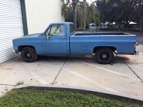 1986 chevy C10 long bed - cars & trucks - by owner - vehicle... for sale in Bradenton, FL