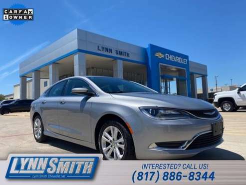 2017 Chrysler 200 Limited - - by dealer - vehicle for sale in Burleson, TX