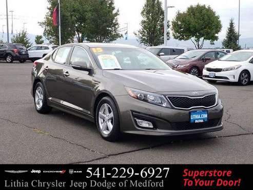 2015 Kia Optima 4dr Sdn LX - cars & trucks - by dealer - vehicle... for sale in Medford, OR