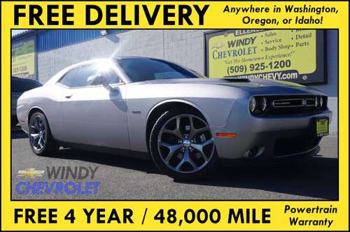2016 Dodge Challenger R/T V8 Coupe 6-SPEED MANUAL - cars & for sale in Eltopia, WA