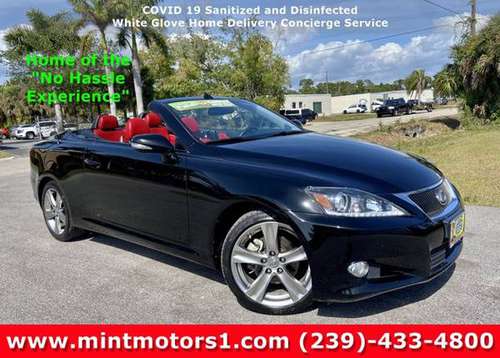 2014 Lexus Is 250c 2dr Convertible (HARDTOP CONVERTIBLE) - Mint for sale in Fort Myers, FL