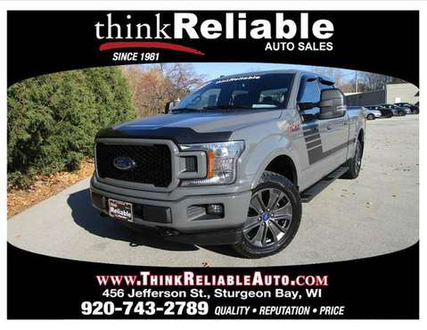 2018 FORD F-150 XLT CREW MAX TOW 6.5FT BOX SPORT 11K 1-OWNER!!! -... for sale in STURGEON BAY, WI