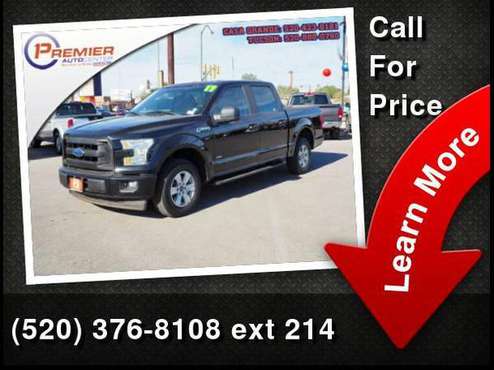 2017 Ford F150 2WD SuperCrew XLT 5 1/2 Payments as low as $188 a -... for sale in Casa Grande, AZ