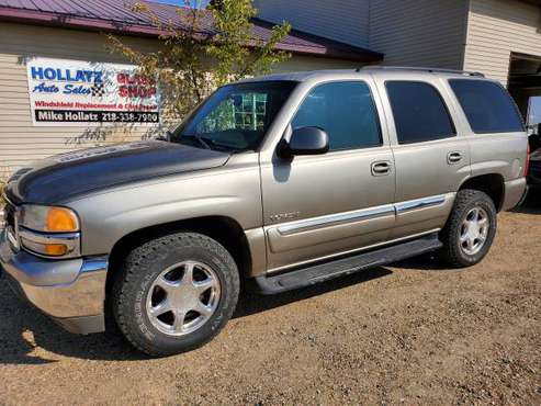 2003 GMC Yukon 4dr 1500 SLE - cars & trucks - by dealer - vehicle... for sale in Parkers Prairie, MN