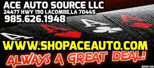GREAT DEALS! WWW.SHOPACEAUTO.COM - cars & trucks - by dealer -... for sale in Lacombe, LA