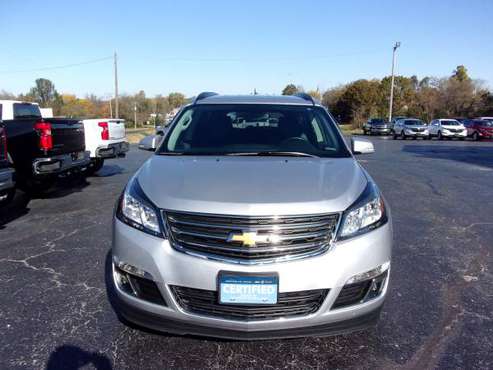 2017 Chevy Silver Traverse 2LT, Leather, Entertainment sys - cars &... for sale in Vienna, MO
