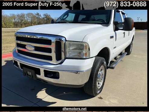 2005 Ford Super Duty F-250 XLT FX4 OffRoad Diesel - cars & trucks -... for sale in Lewisville, TX