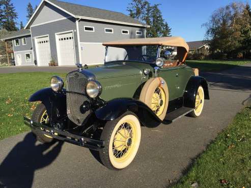 1931 Ford Model A Deluxe Roadster - cars & trucks - by owner -... for sale in Poulsbo, WA