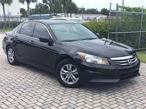 2012 Honda Accord SE - Lowest Miles / Cleanest Cars In FL - cars &... for sale in Fort Myers, FL