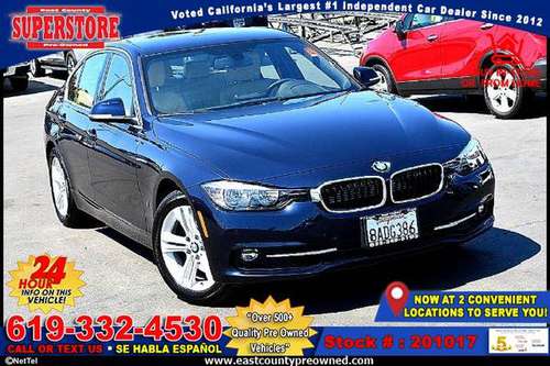 2017 BMW 3 SERIES 330E IPERFORMANCE-EZ FINANCING-LOW DOWN! - cars &... for sale in El Cajon, CA