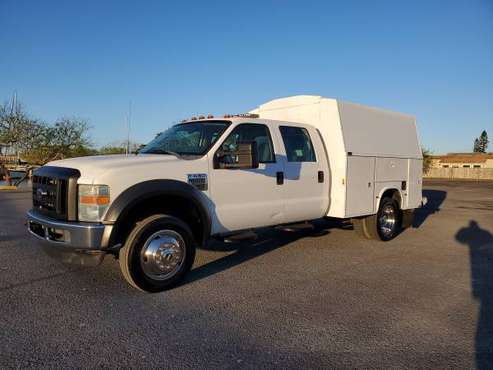 2009 Ford F450 Crew Cab KUV Work Service Truck Svcd & NEW TIRES... for sale in Port Isabel, TX