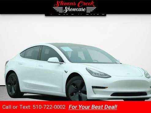 2020 Tesla Model 3 Long Range Full Selfe-Driving sedan Pearl White -... for sale in San Jose, CA