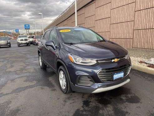 2018 Chevy Chevrolet Trax LT hatchback Storm Blue Metallic - cars &... for sale in Post Falls, MT