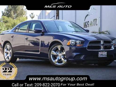 2014 Dodge Charger SE sedan Jazz Blue Pearlcoat - - by for sale in Sacramento , CA