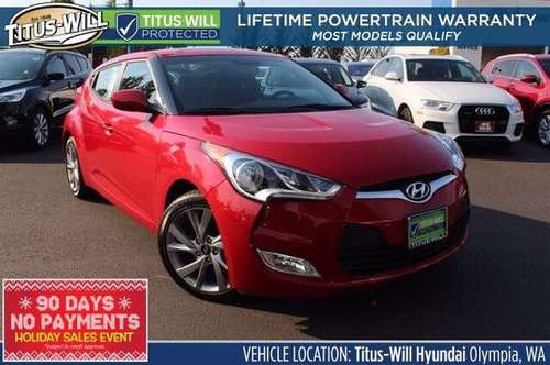 2017 Hyundai Veloster Base Hatchback - cars & trucks - by dealer -... for sale in Olympia, WA