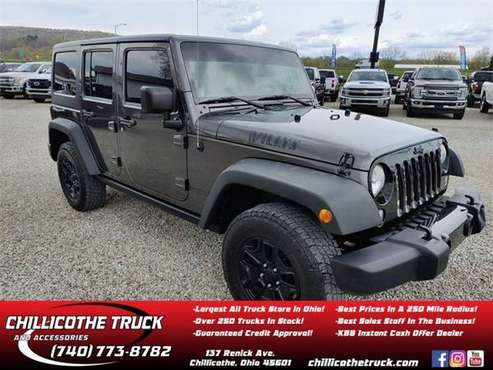 2014 Jeep Wrangler Unlimited Willys Wheeler - - by for sale in Chillicothe, OH