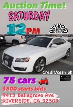 Over 55 cars /AUCTION THIS Saturday @12pm cash/credit ok-bids start... for sale in RIVERSlDE, CA